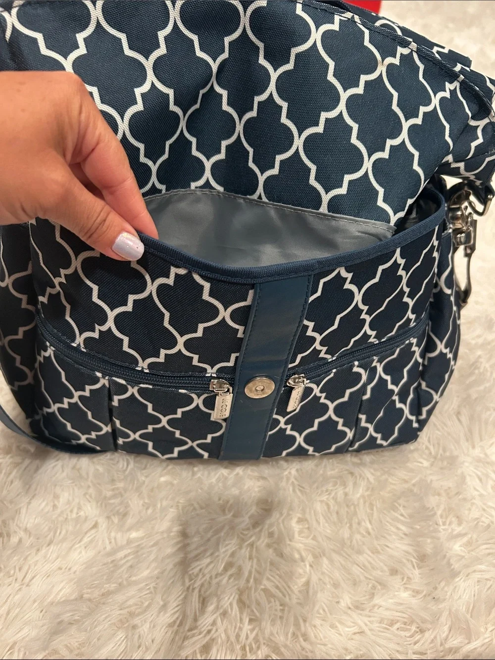 JJ Cole diaper bag